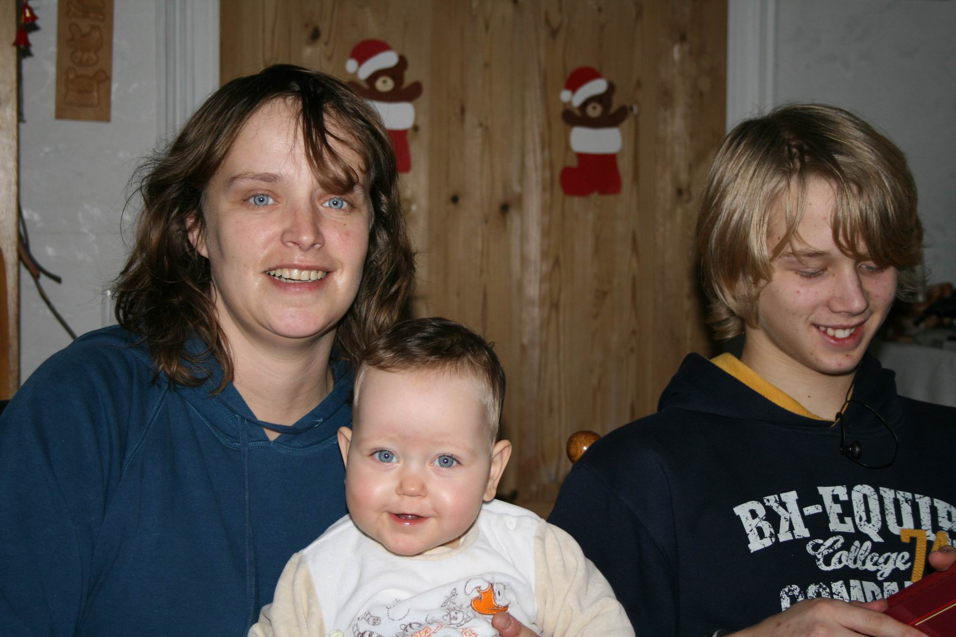 Meine Tante Kerstin und mein Cousin Lucas